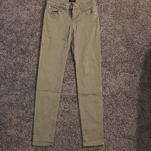 Sage skinny jeans
